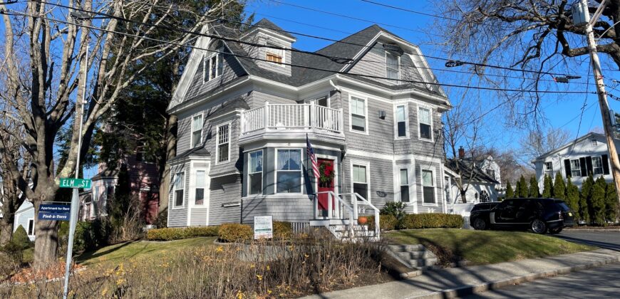 2 Elm St, Apt 3, Kennebunkport – YEAR ROUND RENTAL